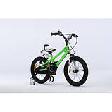 Дитячий двоколісний велосипед на магнієвої рамі RoyalBaby Freestyle 16 дюймів, зелений. Для дітей 4-7 років, фото 2