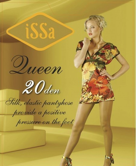 

Колготки ISSA PLUS Queen 20  антрацит