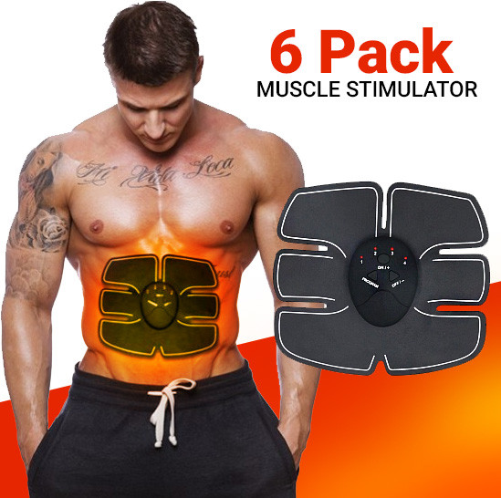 Миостимулятор body mobile gym 6 pack EMS для мышц пресса