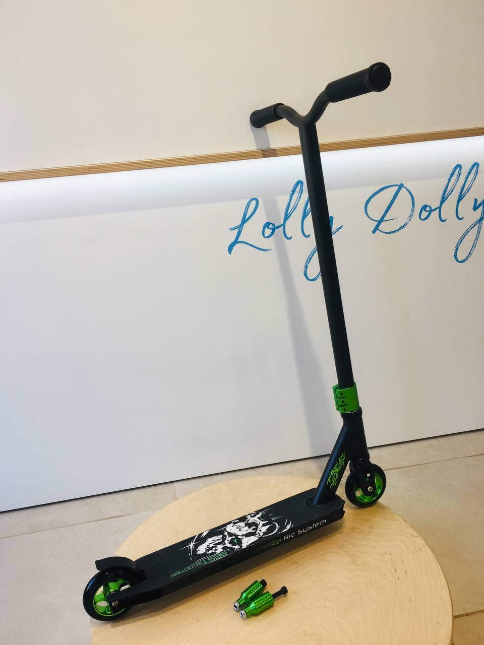 

Самокат трюковый Best Scooter Пеги + HIC, Зеленый