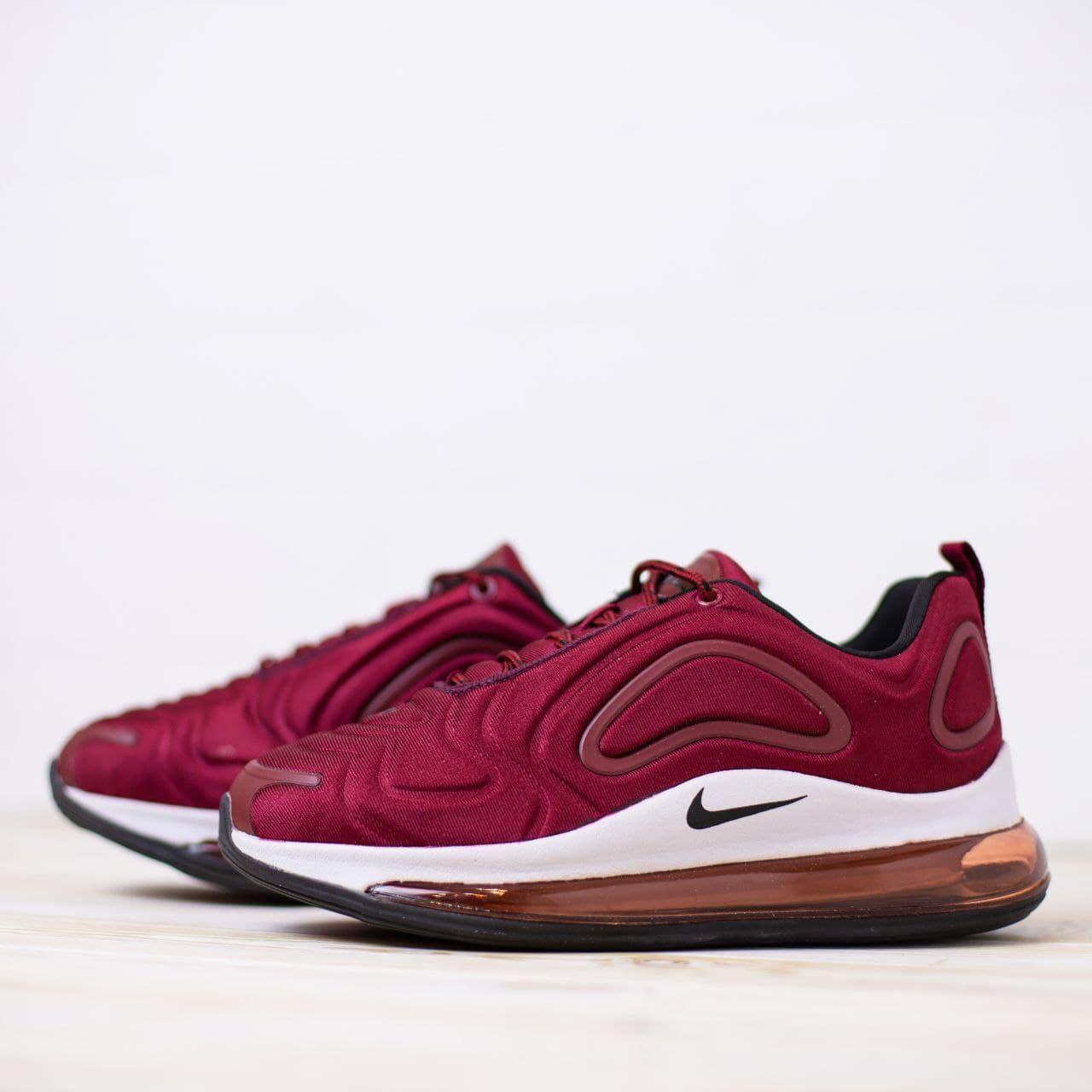 

Женские Кроссовки Nike Air Max 720 Burgundy White / Найк Аир Макс 720 Бордовые Белые 40, Разные цвета