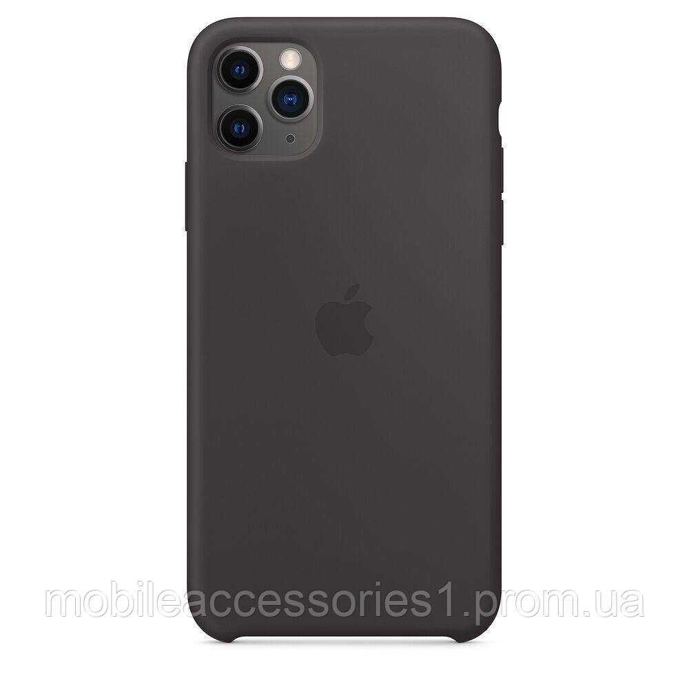 

Чехол накладка Case для iPhone 11 Pro Max Silicone Case Full olive