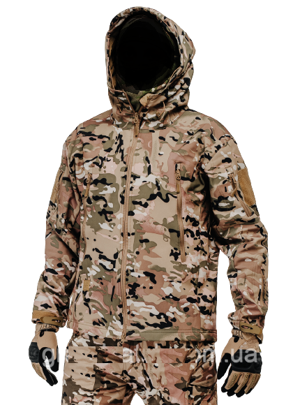 

Куртка ESDYX Soft Shell Мультикам 3XL