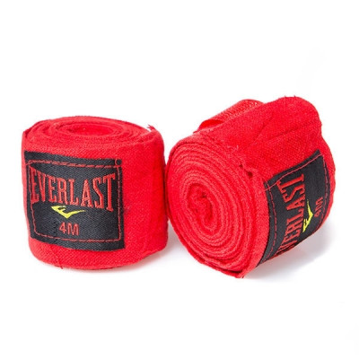 

Бинты боксерские Everlast 4м красные SKL11-281243