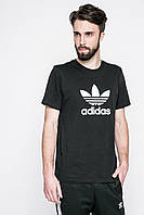 Футболка мужская Adidas чёрная адидас, фото 1