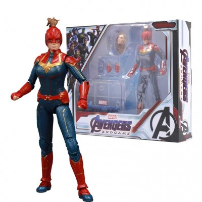 

Фигурка Марвел, Капитан Марвел 18 см, Мстители Финал - Marvel, Captain Marvel, Avengers Endgame SKL14-207759