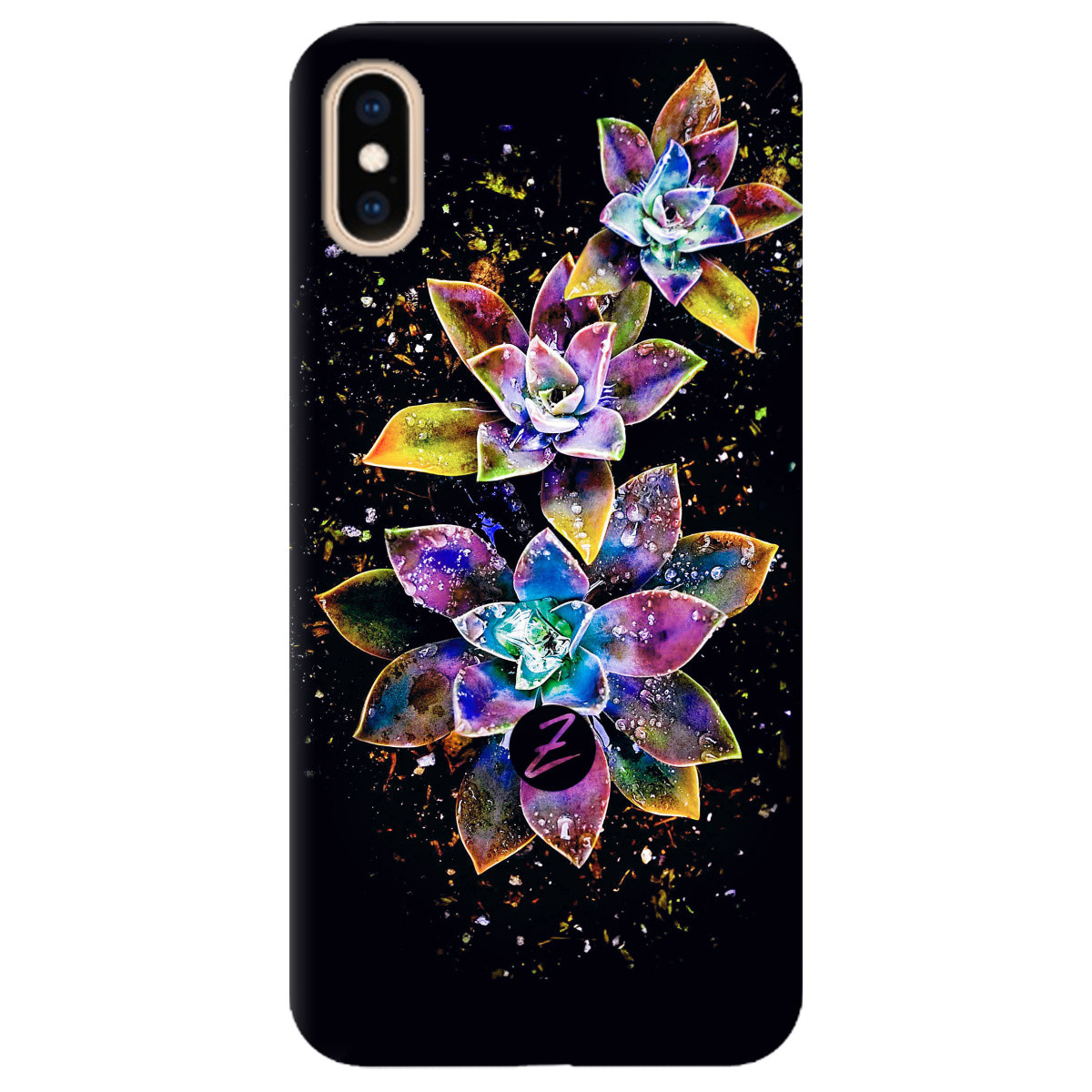

Чехол для Apple iPhone XS Max Magical flowers, С рисунком