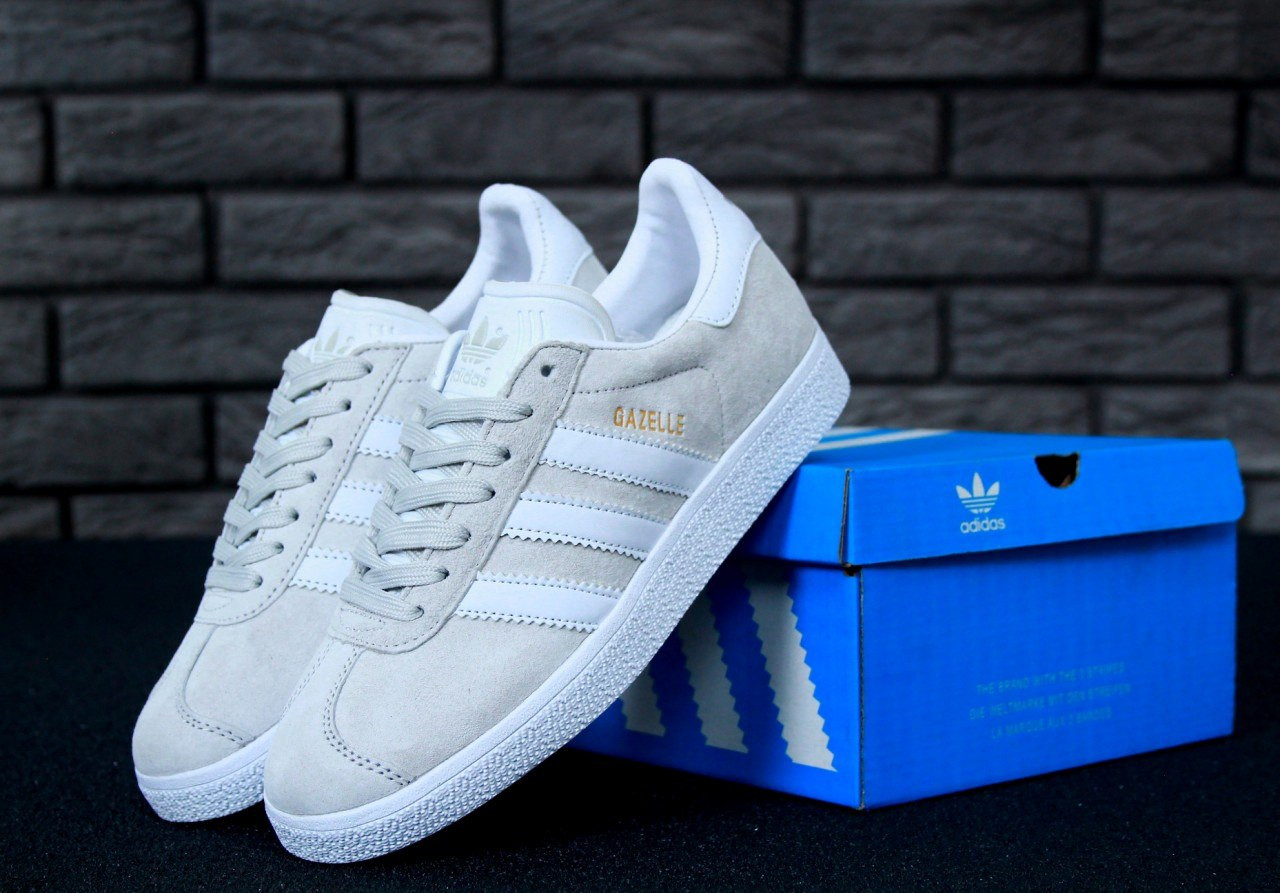 

Женские серые Кроссовки Adidas Gazelle 37, Серый