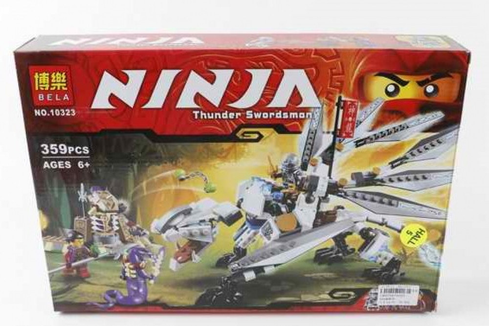 

Конструктор NINJA BELA 10323 359PCS