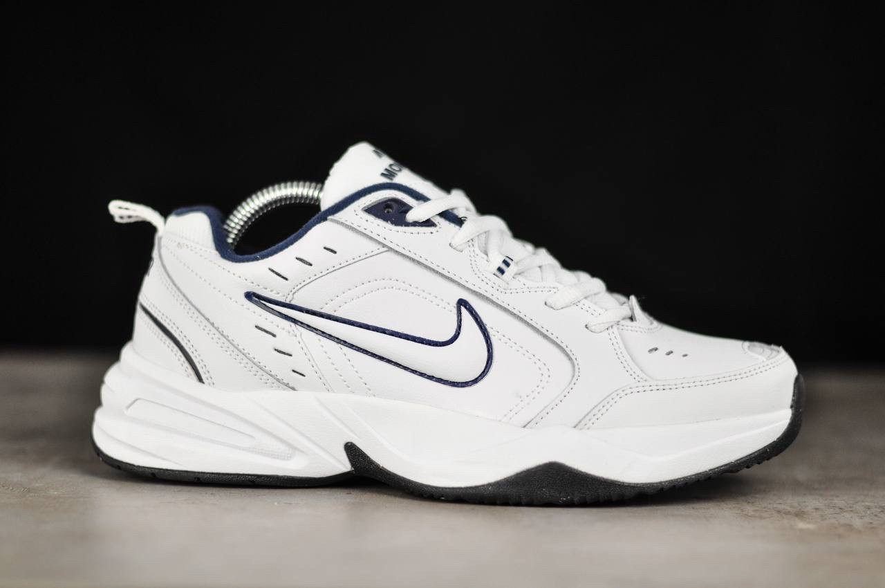 

Кроссовки мужские белые Nike Air Monarch 46, 29.5, Белый