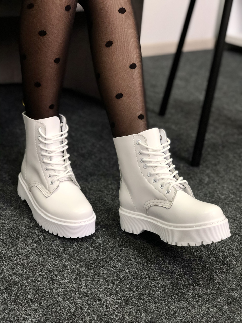 

Dr.Martens Jadon White (белые), Белый