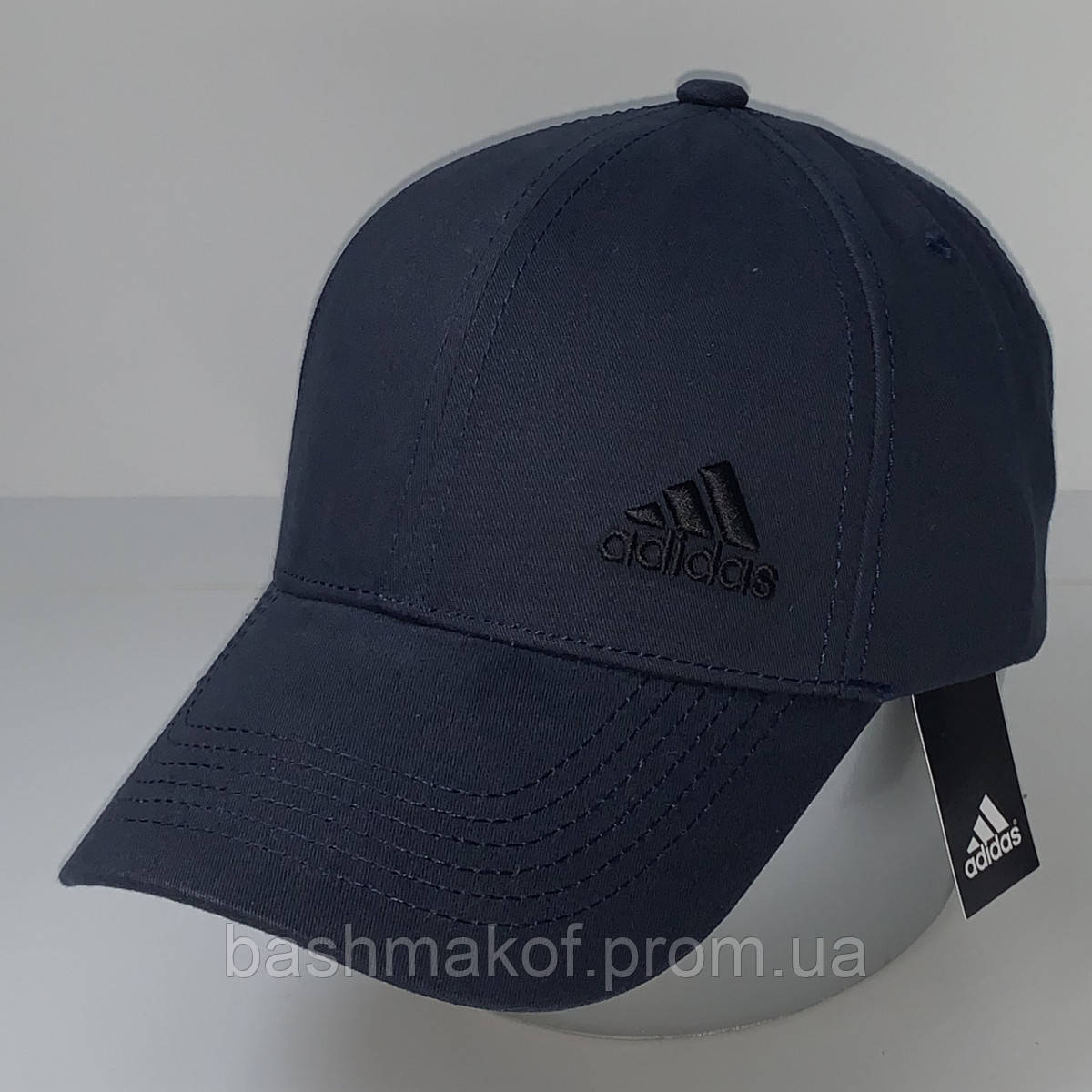 

Бейсболка Adidas Белая Темно синий с черным