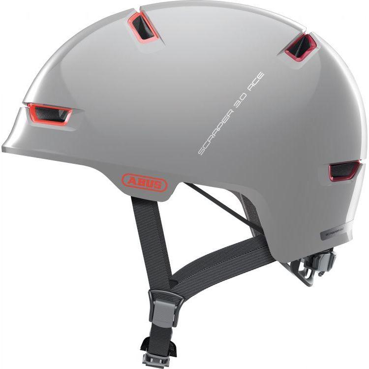 

Шолом велосипедний ABUS SCRAPER 3.0 ACE M 54-58 Alaska Grey, Серый