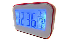 Часы будильник термометр календарь 2620