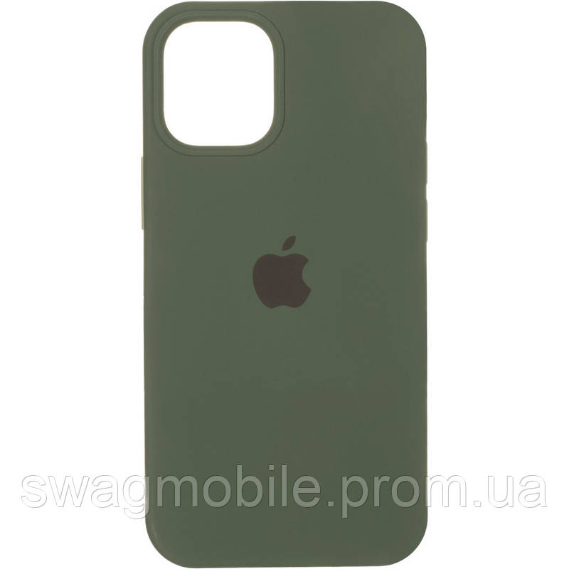 

Original Full Soft Case (MagSafe) for iPhone 12 Mini Dark Green, Зеленый