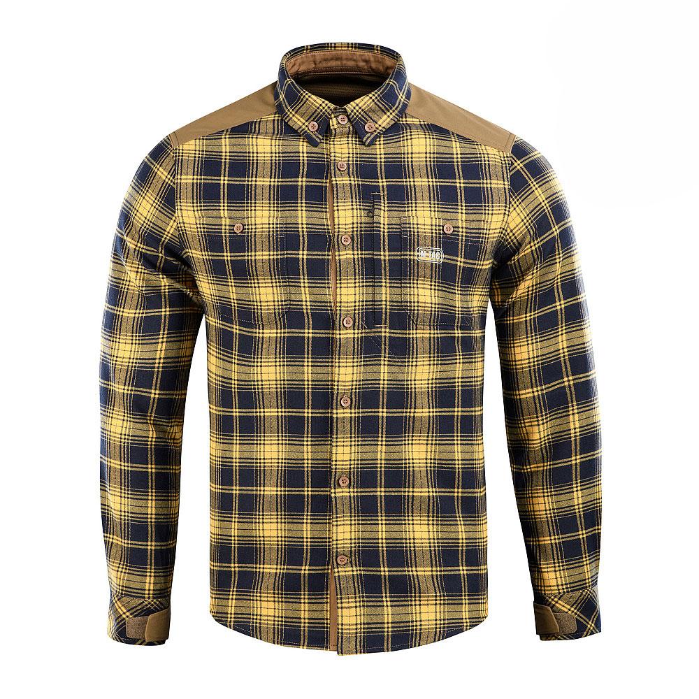 

M-TAC РУБАШКА REDNECK SHIRT NAVY BLUE/YELLOW, Желтый