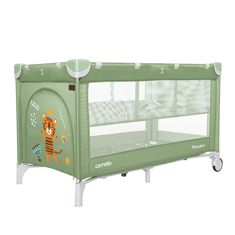 

Манеж CARRELLO Piccolo+ CRL-9201/2 Mint Green з двома рівнями дна /1/ MOQ, Зелёный