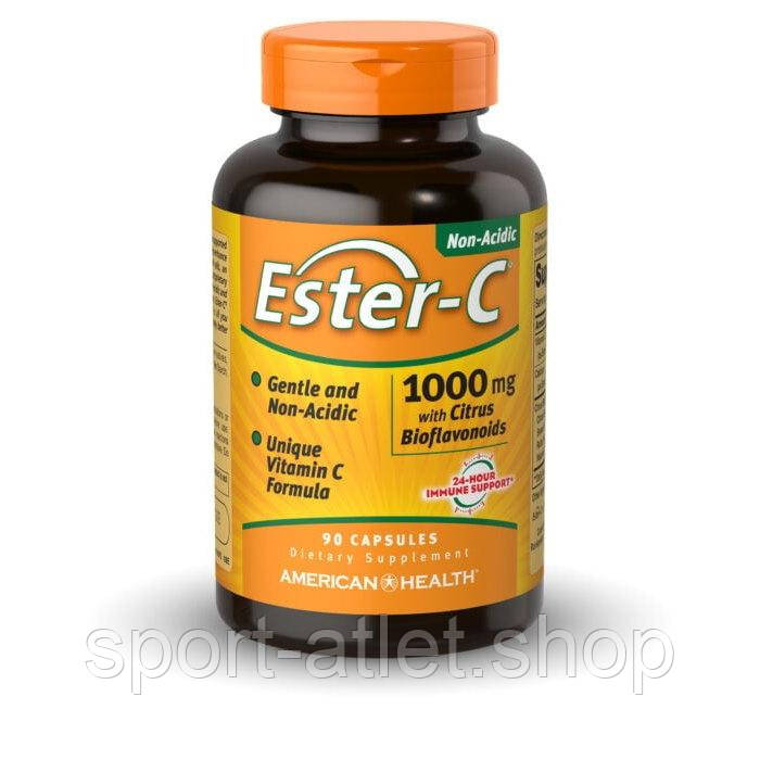 

Витамины и минералы American Health Ester-C with Citrus Bioflavonoids 1000 mg, 90 капсул