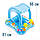 Дитячий надувний пліт-ходунки Intex з навісом від 1 до 2 років 81х66см, фото 3