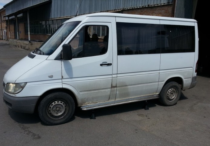 

Пороги Mercedes Sprinter 2000-2006 короткая база