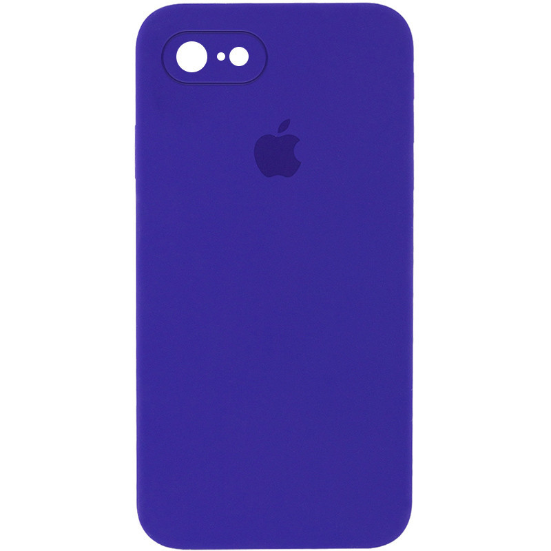 

Чехол Silicone Case Square Full Camera Protective (AA) для Apple iPhone 6/6s (4.7"), Фиолетовый / ultra violet