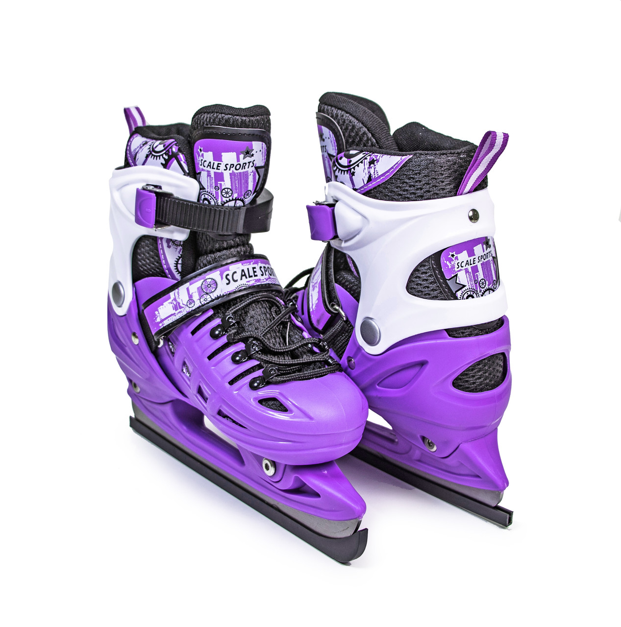 

Коньки раздвижные Scale Sport Violet р 38-41