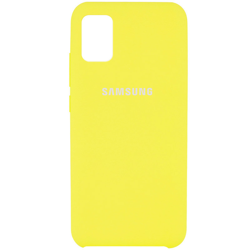 

Чехол Silicone Cover (AAA) для Samsung Galaxy A51 Желтый / Bright Yellow