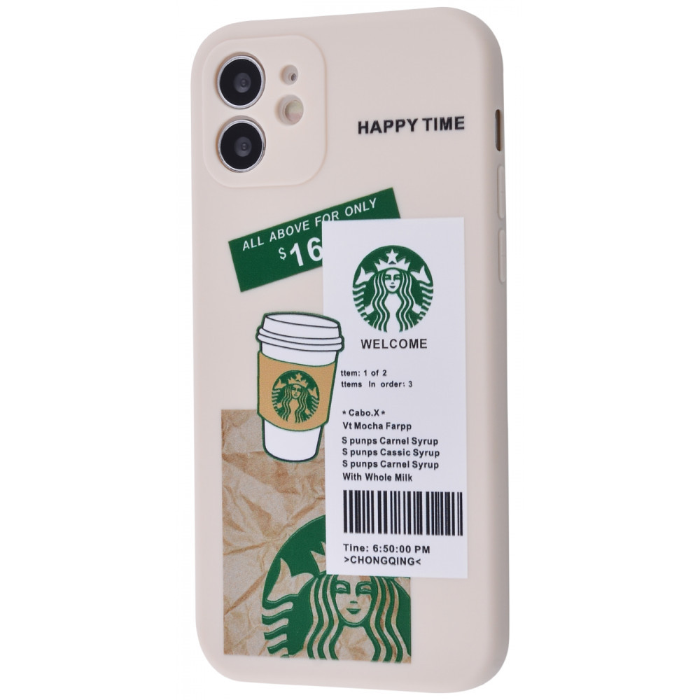 

Brand Picture Case (TPU) iPhone 12 happy time