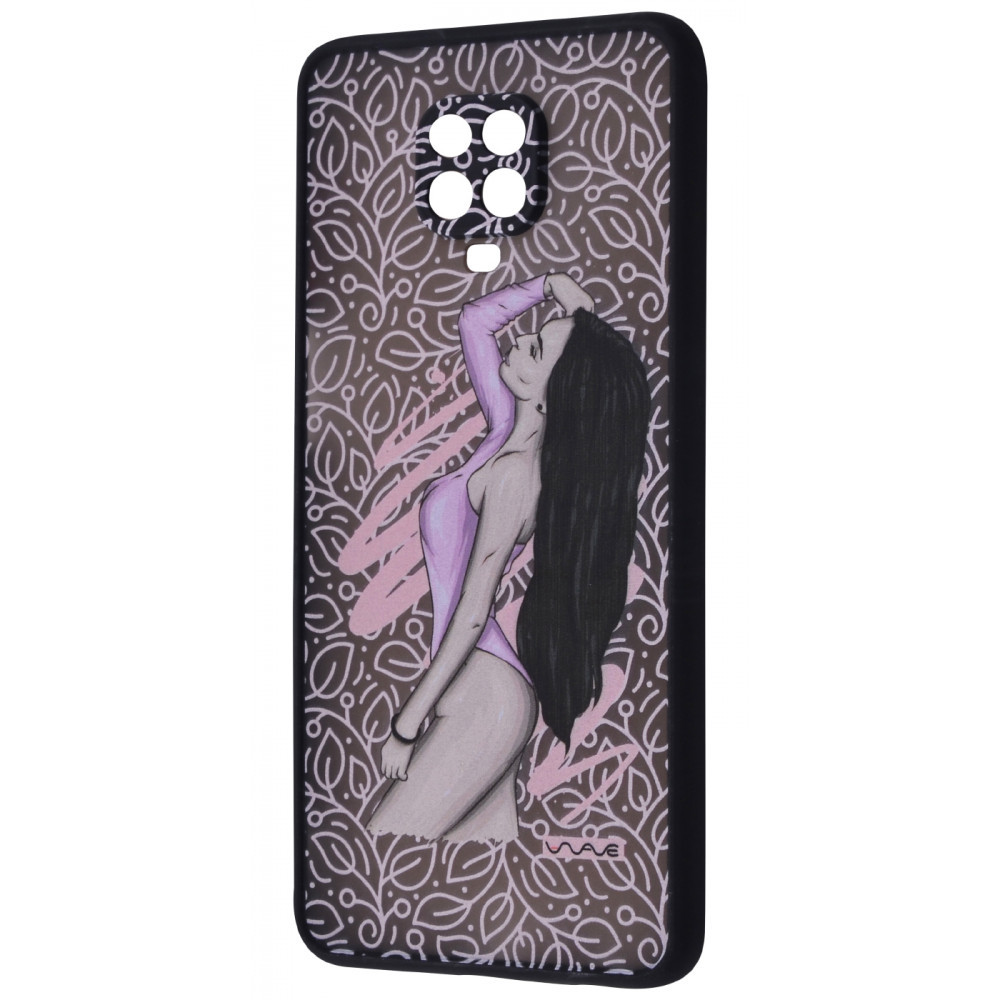 

Чехол накладка Xiaomi Redmi Note 9S/Note 9 Pro WAVE Cartoon Case (PC+TPU) magic city