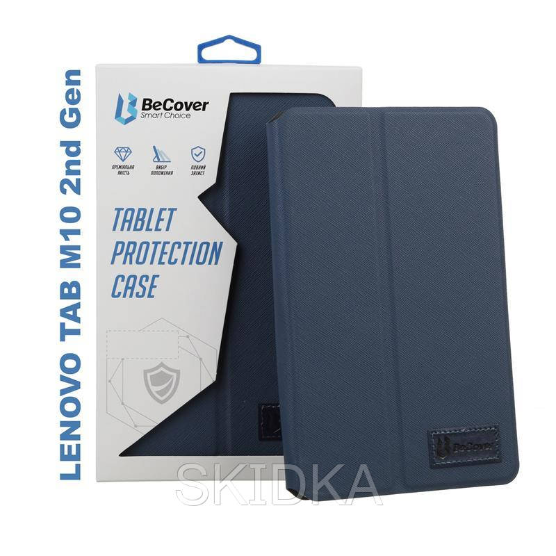 

Чехол-книжка BeCover Premium для Lenovo Tab M10 TB-X306F HD 2nd Gen Deep Blue (705631), Синий