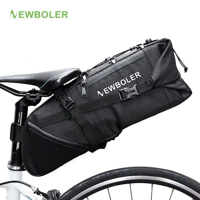 Велосумка подседельная 10, 13 л байкпакинг Newboler сумка велосипеда