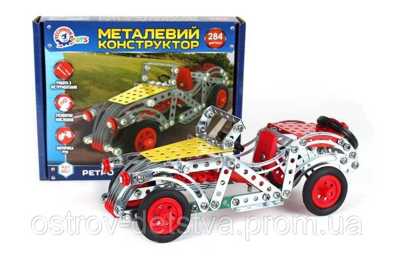 

Гр Конструктор металл "Ретро машина" 4821 (10) "ТЕХНОК"