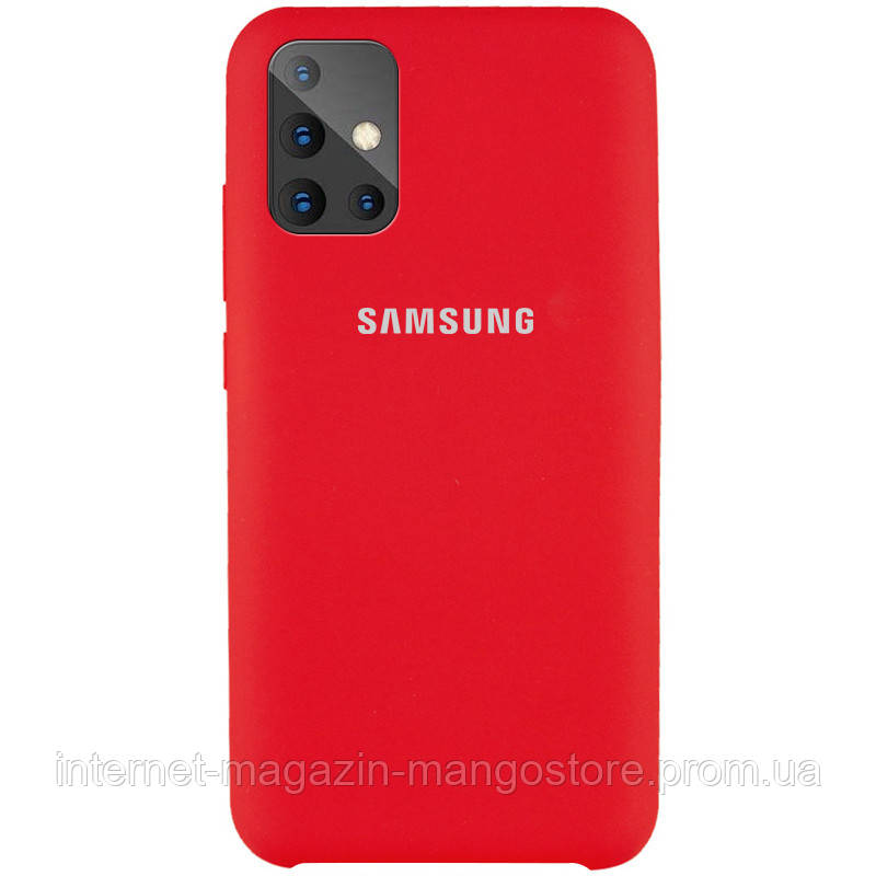 

Чехол Silicone Cover (AAA) для Samsung Galaxy A71, Красный / red