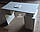 Манікюрний стіл з витяжкою 16вт і шафкою для мішка Модель V70, фото 3