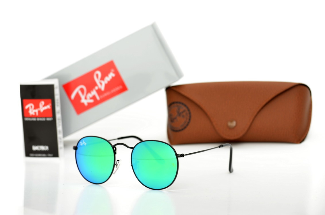 

Ray Ban Круглые 3447green-b SKL26-146290