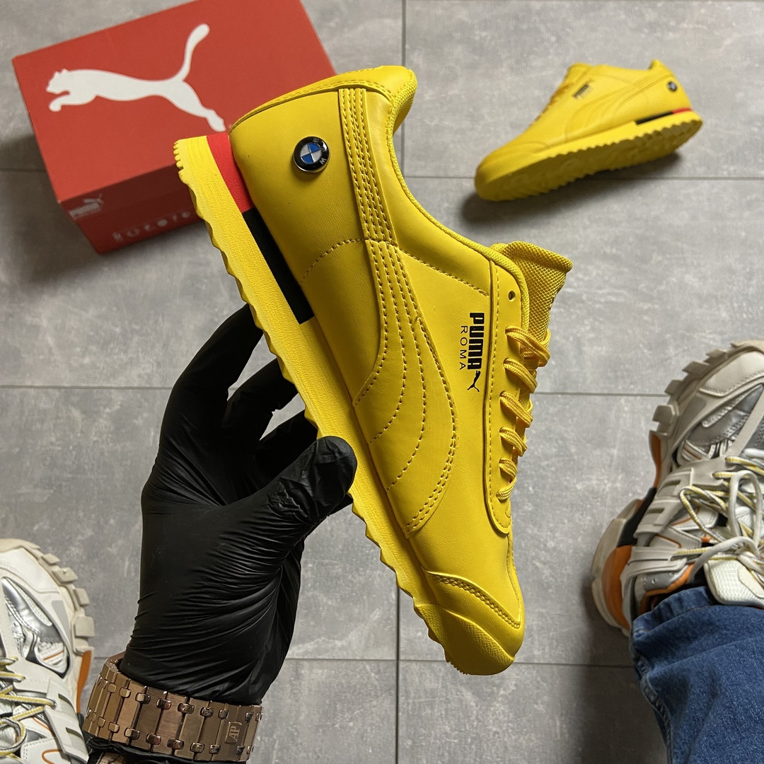 

Puma Roma x BMW Triple Yellow (Жёлтый)