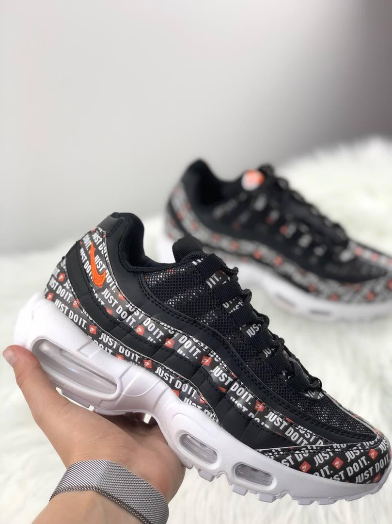 

Nike Air Max 95 Just Do It Black White (Черный)