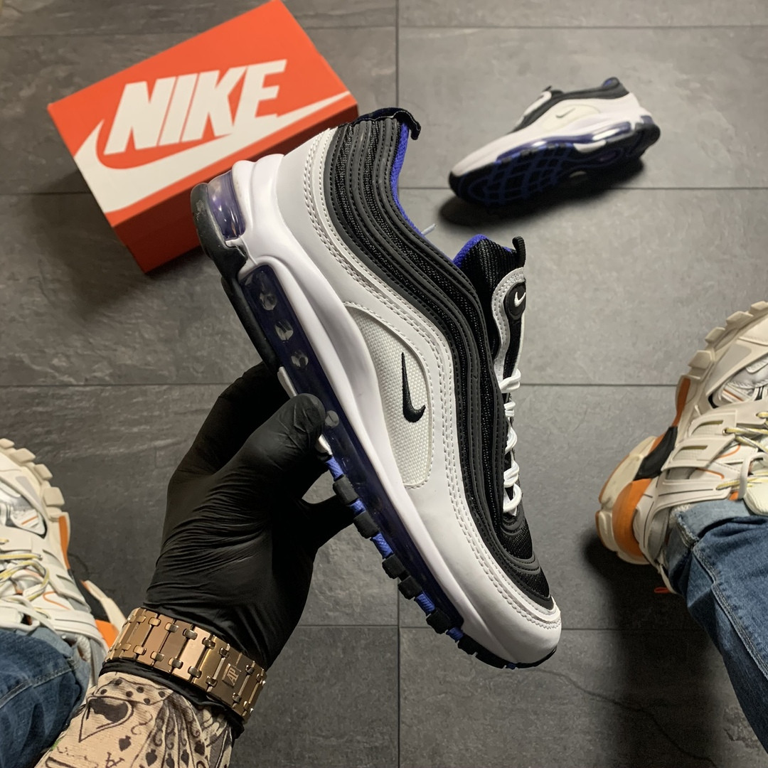 

Nike Air Max 97 White Black (Белый Черный)