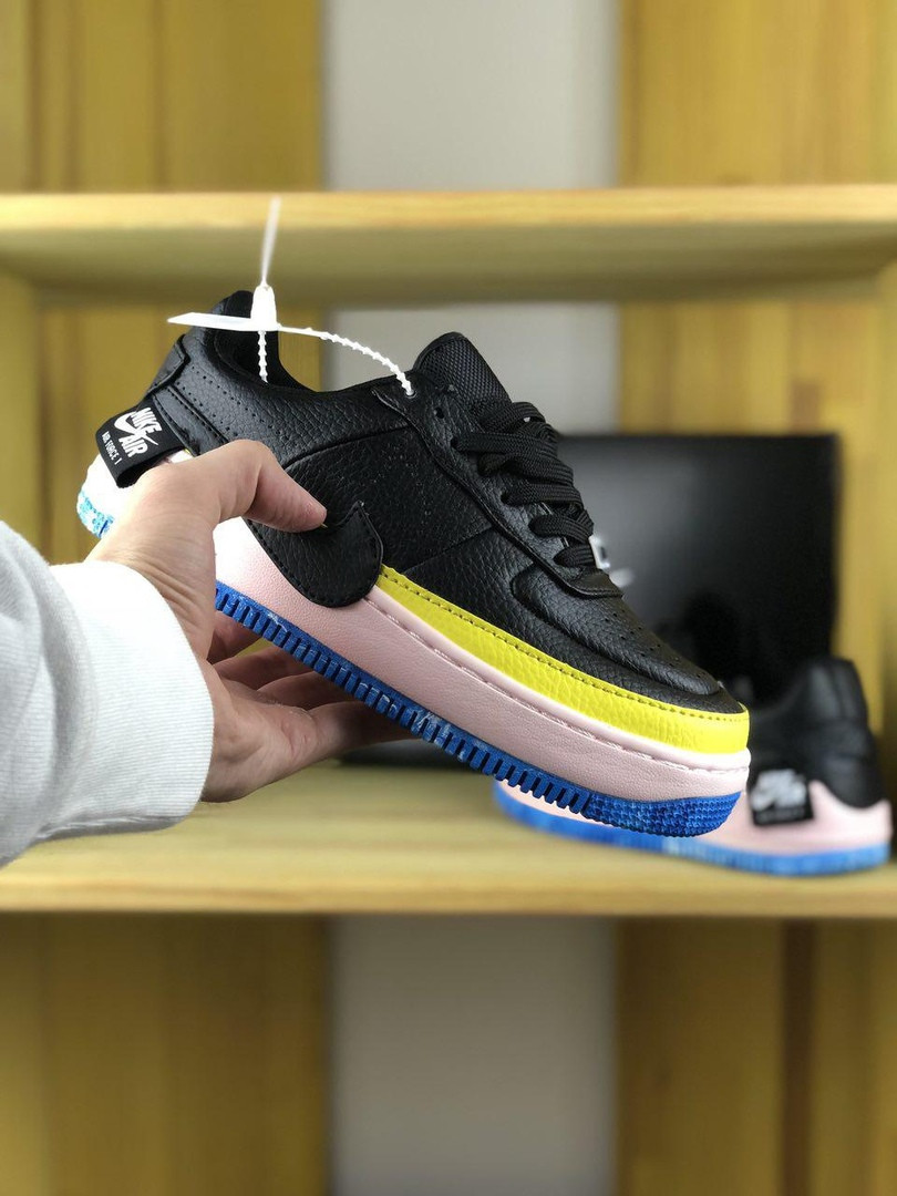 

Nike Air Force Jester Black Sonic Yellow (Черный)
