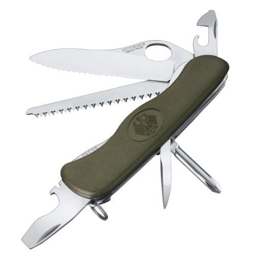 

Швейцарский нож Victorinox Military Germany 111 мм 10 функций Зеленый (0.8461.MW4DE)