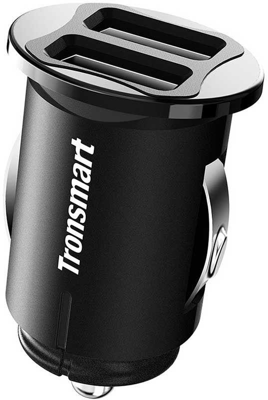 

Автомобильное зарядное устройство Tronsmart C24 Dual Usb Port Car Charger Black #I/S
