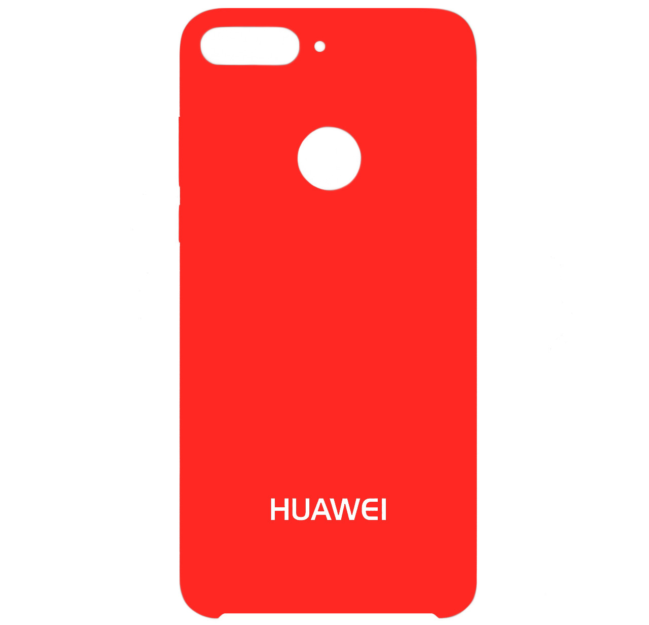 

Чехол-накладка Original Silicone case на Huawei Y7 Prime (2018) / Honor 7C Pro / Enjoy 8 Red