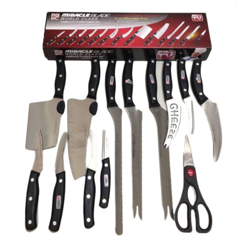 

Набор профессиональных кухонных ножей Miracle Blade World Class 13-pcs Knife Set