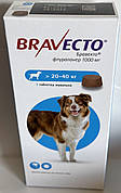 Бравекто Жувальна таблетка для захисту собак від кліщів і бліх 20-40 кг
