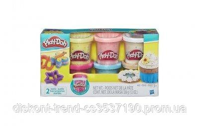 

Набор для лепки Hasbro Play-Doh Игровой набор из 6 баночек с конфетти SKL65-283086