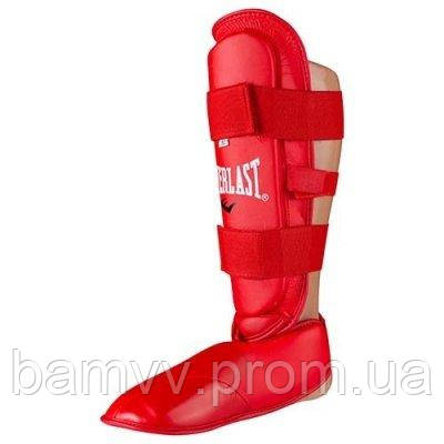 

Защита для ног разбирающаяся голень и стопа PU Everlast красная размер L SKL11-281147