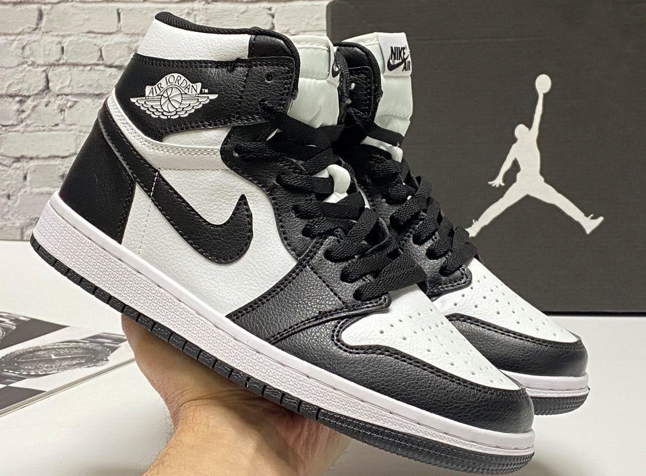 

Модные кроссовки Nike Air Jordan черно белые, Черно-белый