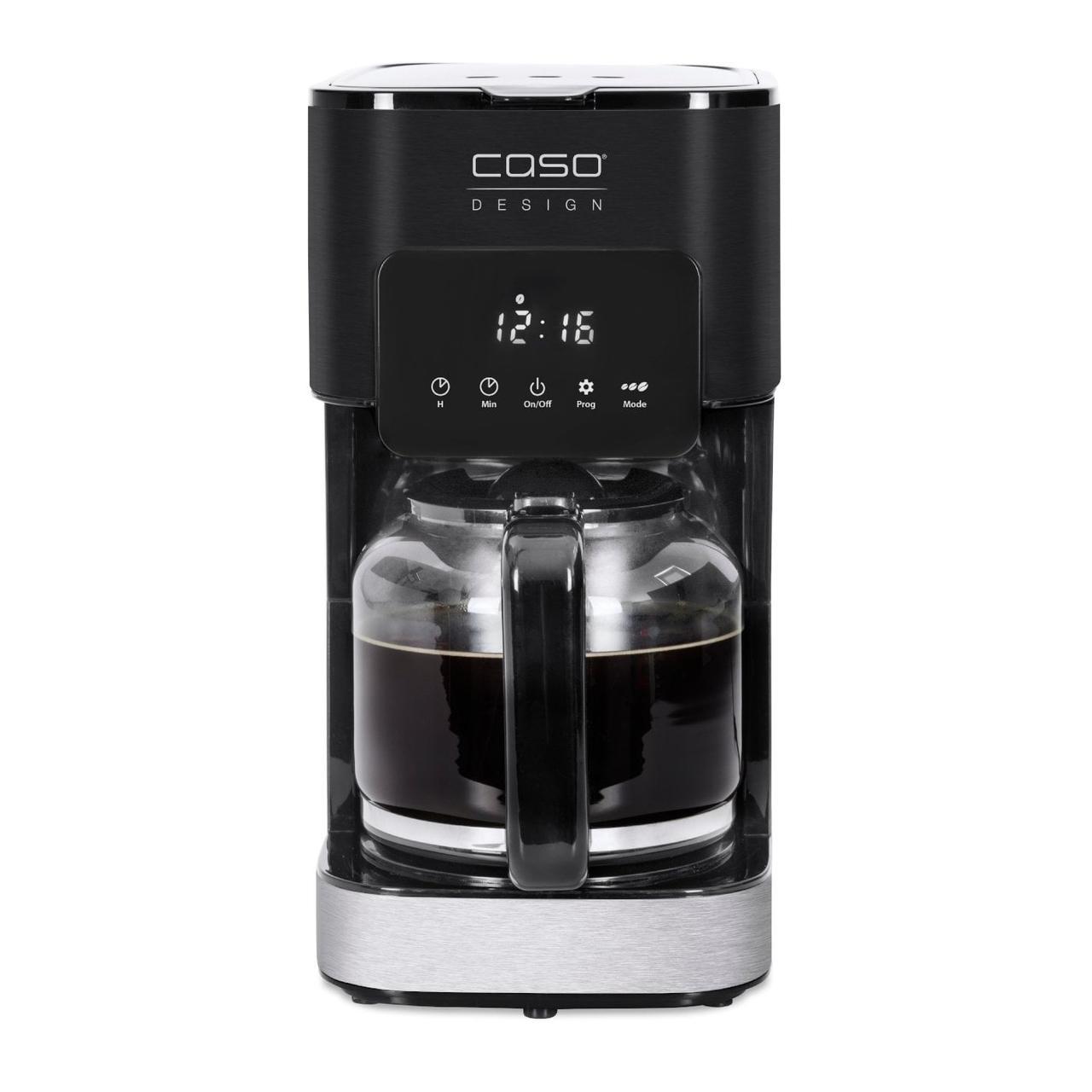 

Кофеварка капельная Caso Coffee Taste & Style с дисплеем и таймером + фильтр для воды, автоотключение и