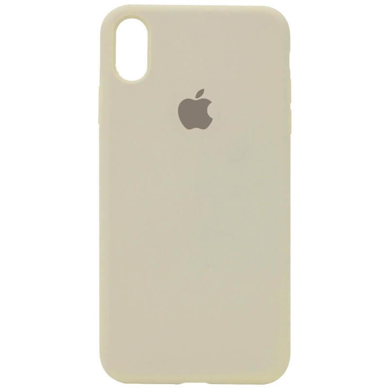 

Чехол Silicone Case Full Protective (AA) для Apple iPhone XR (6.1") Бежевый / Antigue White