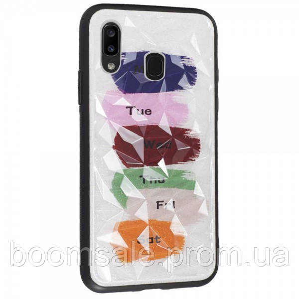 

Чехол TTech Romb Glass Print Case для Samsung A20 Design 6 (BS-000065369), С рисунком